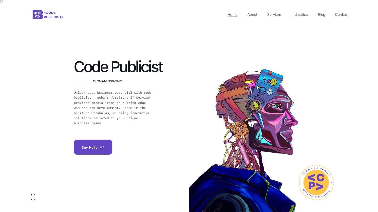 Code Publicist website